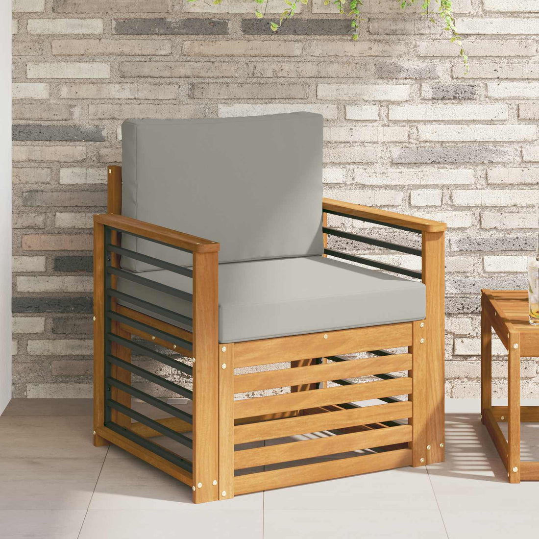 vidaXL Conjunto de sofás de exterior