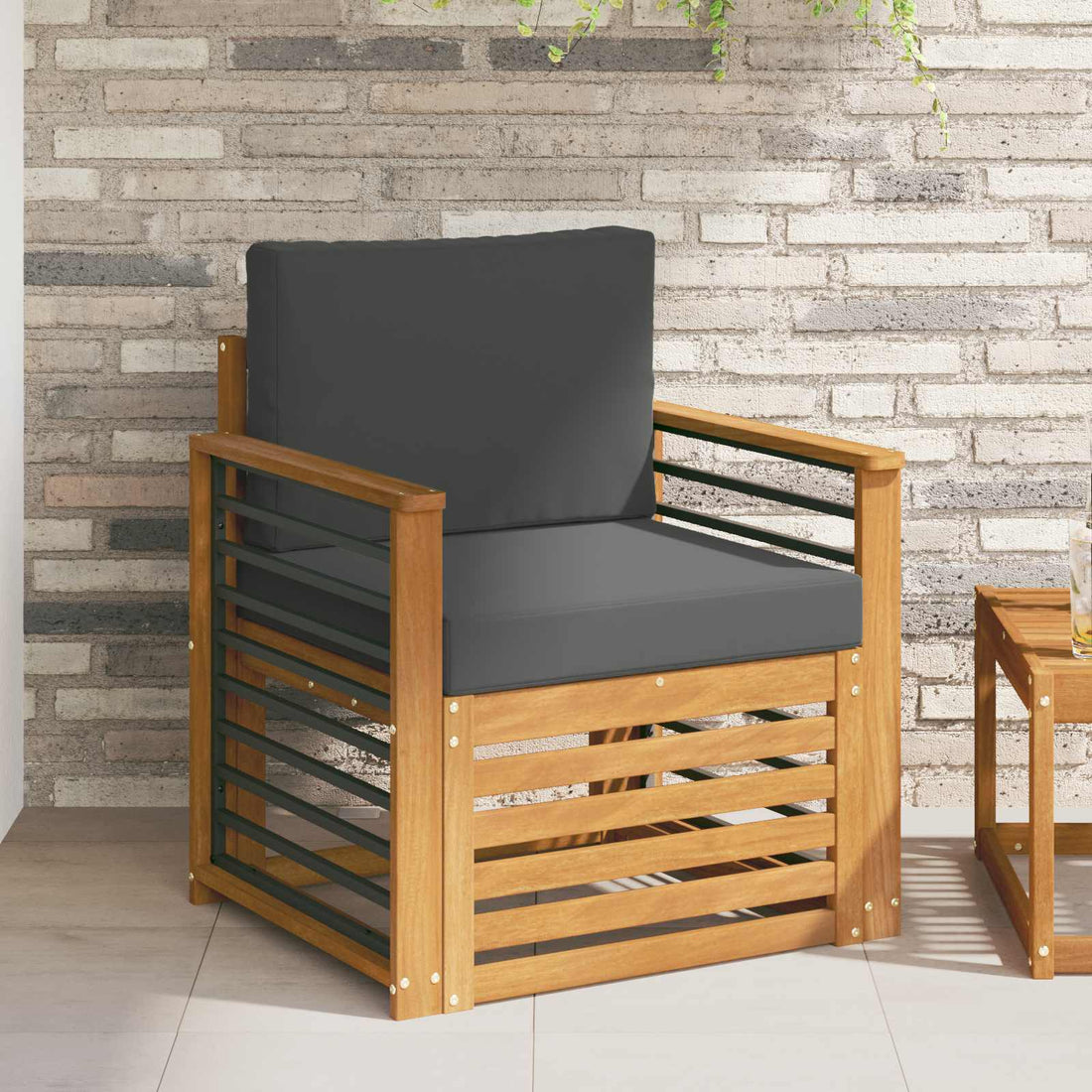vidaXL Conjunto de sofás de exterior