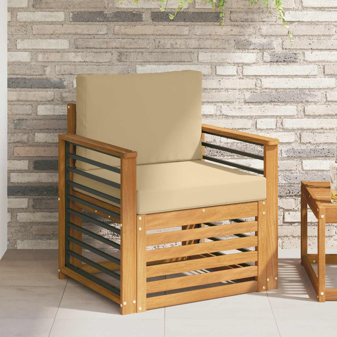 vidaXL Conjunto de sofás de exterior