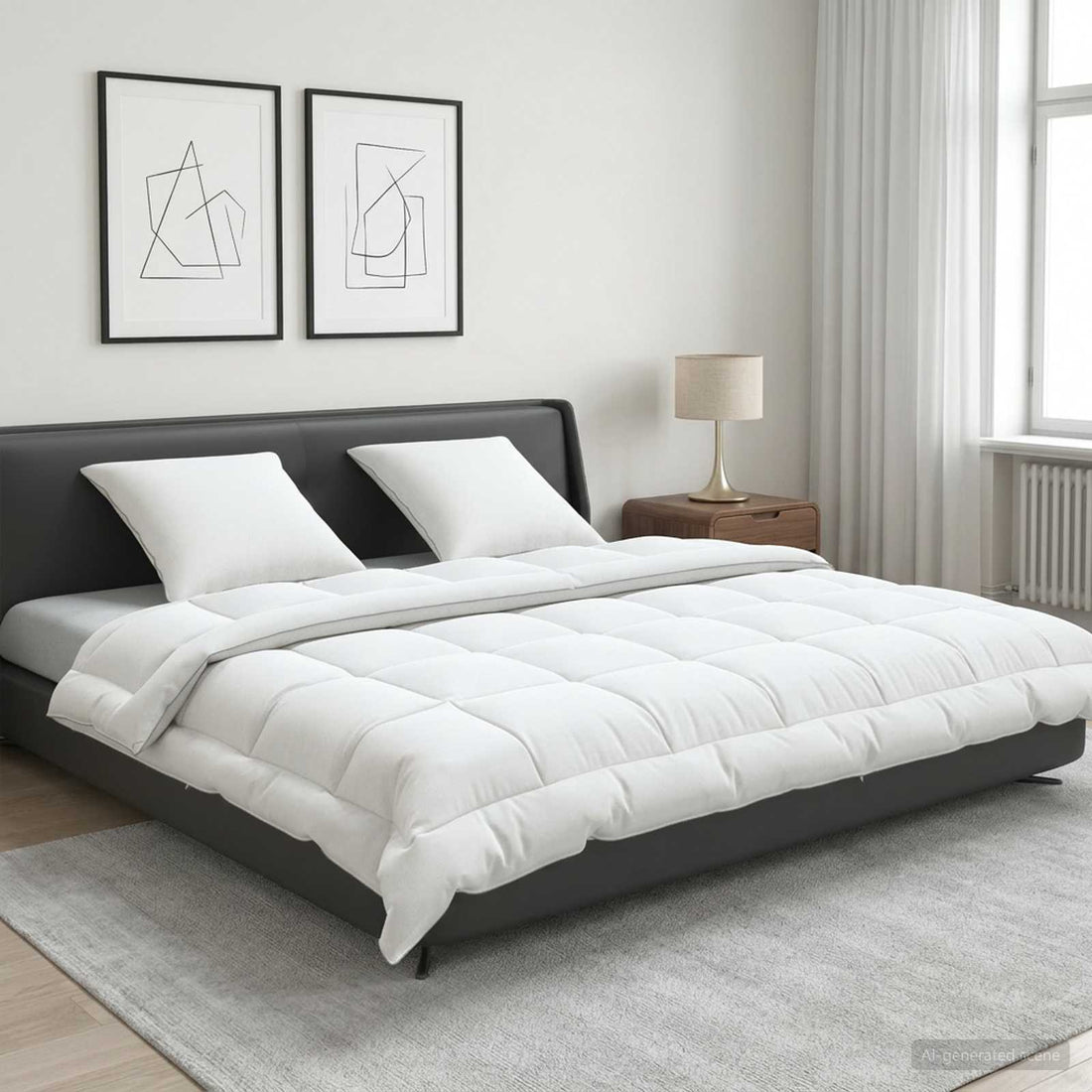 vidaXL Juego de edredón y almohada 3 uds. 220x260 cm Verano 140 GSM