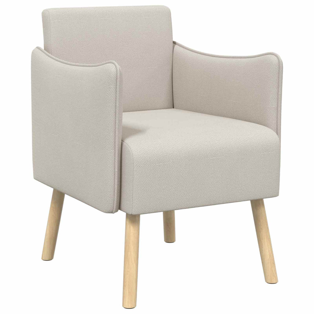 vidaXL Butaca decorativa Avena Terciopelo granulado
