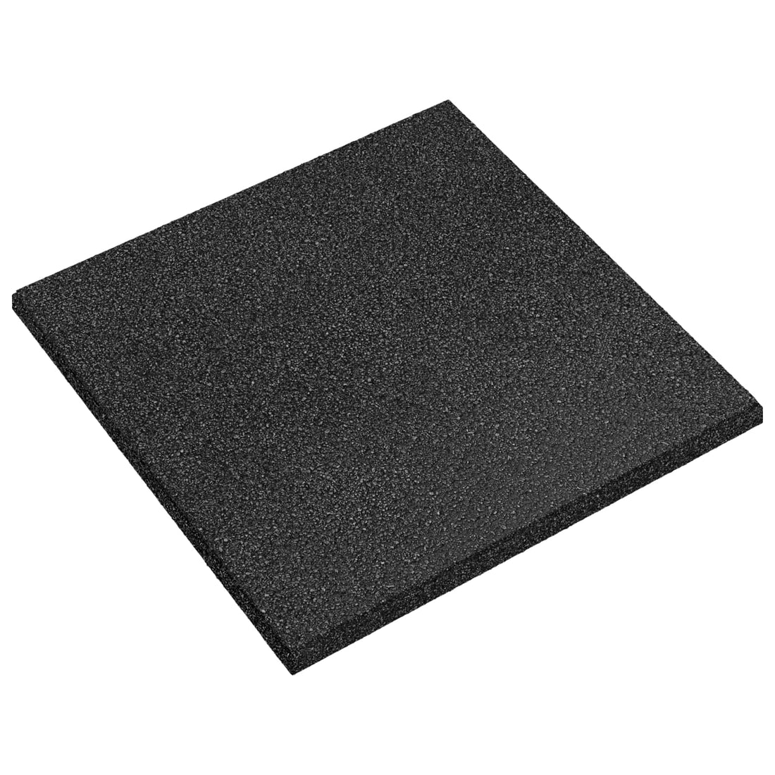 vidaXL Losas de Protección contra Caídas 12 uds. Negro 50 x 50 cm Goma
