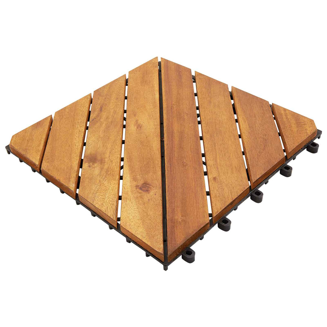 vidaXL Tile de Decking 30 uds. Marrón 30 x 30 cm Madera de Acacia