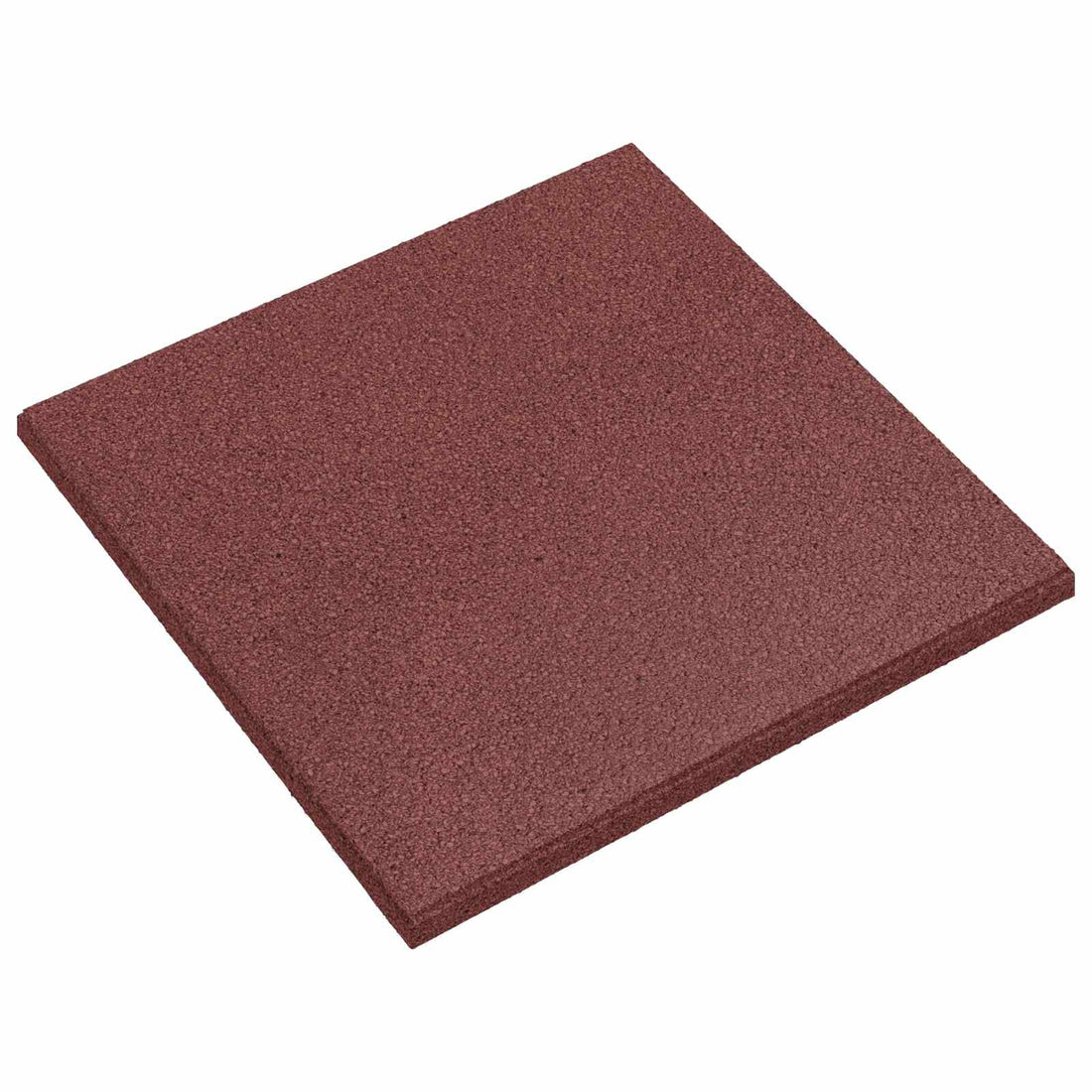 vidaXL Losas de Protección contra Caídas 6 uds. Rojo 50 x 50 cm Goma