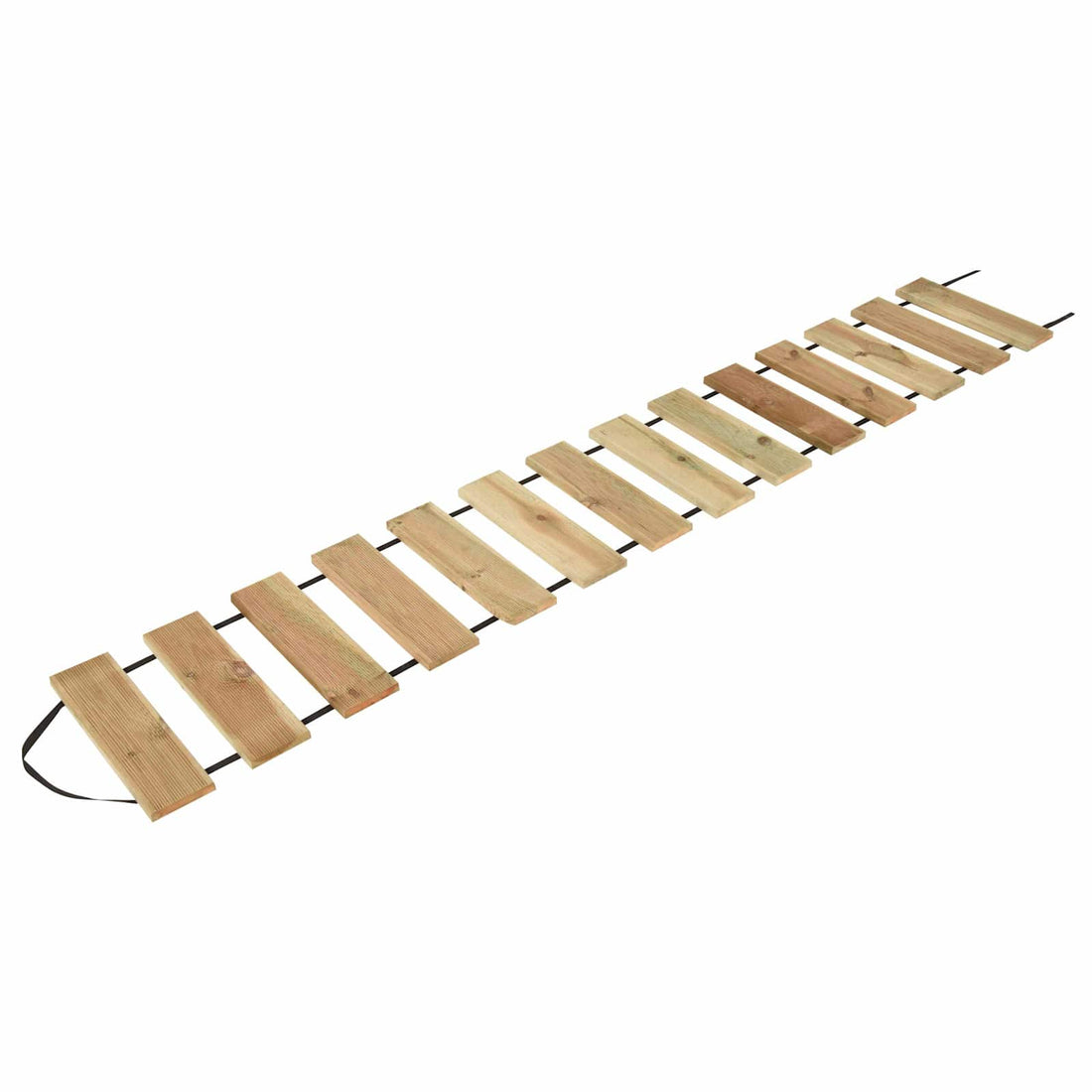 vidaXL Rollo de decking Natural 50 x 300 cm Madera de pino impregnada