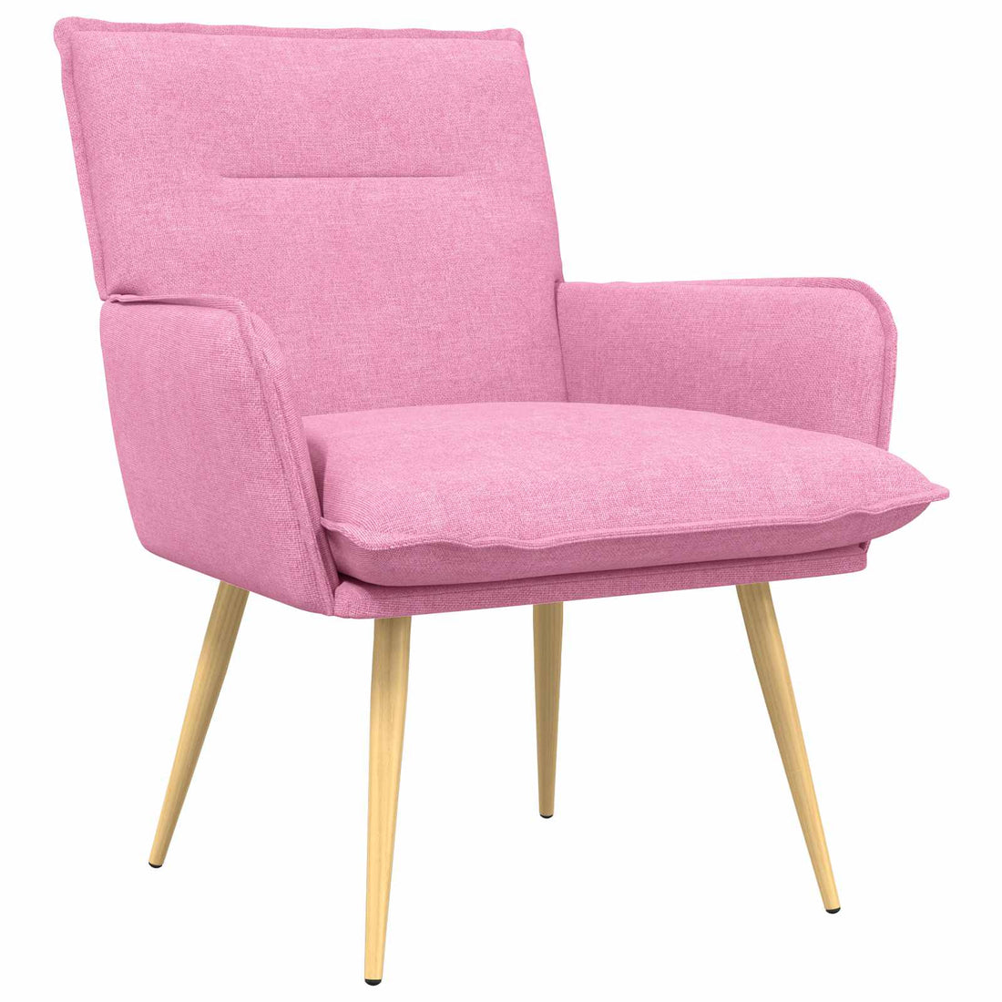 vidaXL Sillón Rosa Tela