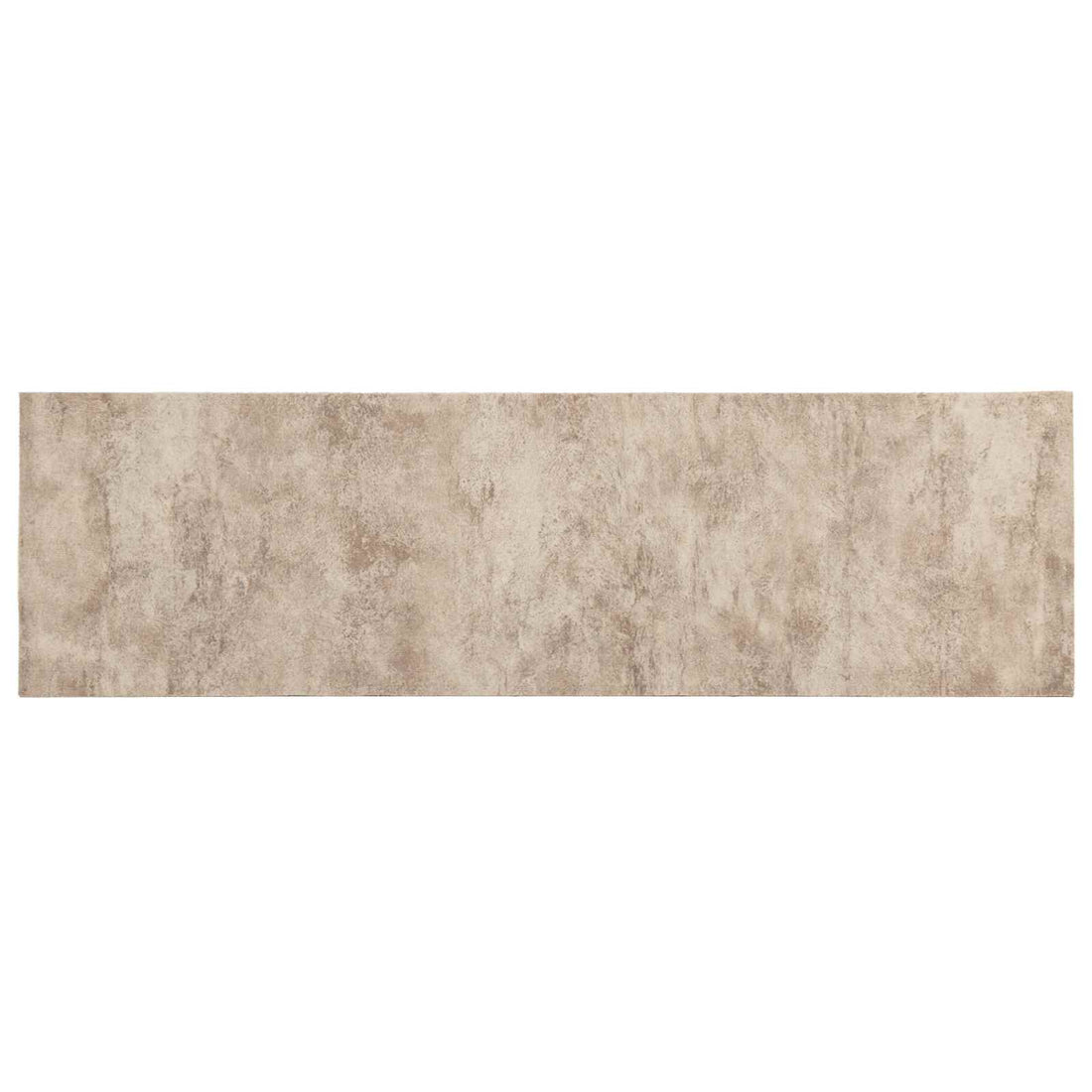 vidaXL Alfombra de cocina Hormigón beige 180 x 60 cm 100% Poliamida