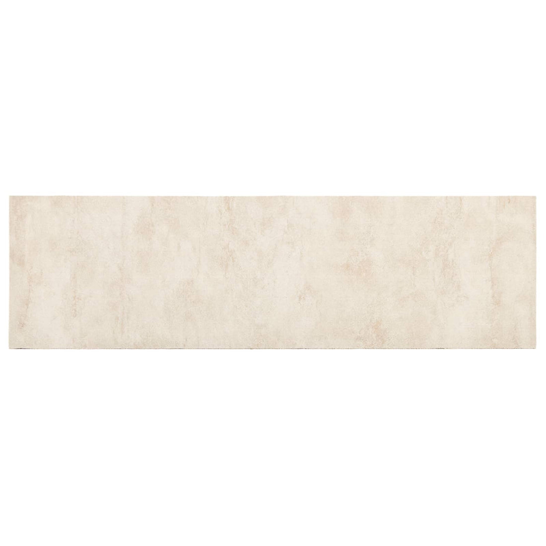 vidaXL Alfombra de cocina Hormigón crema 180 x 60 cm 100% Poliamida