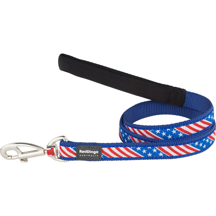 Correa para Perro Red Dingo US Flag Azul 1,2 m 1.2 x 120 cm