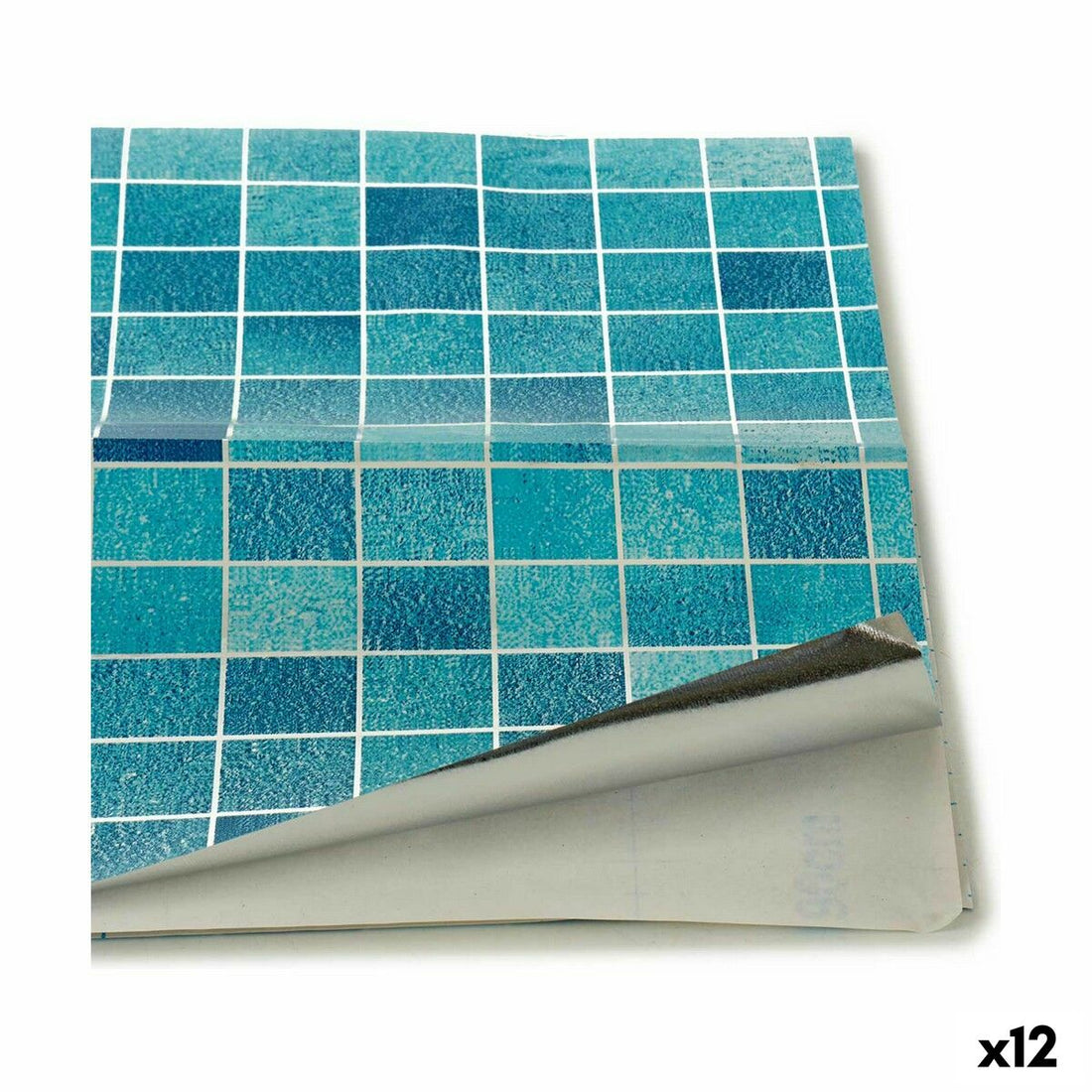 Papel adhesivo Cuadrados 60 x 90 x 1 cm 12 Unidades 1 unidad