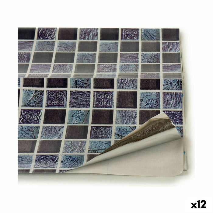 Papel adhesivo Cuadrados 60 x 90 x 1 cm 12 Unidades