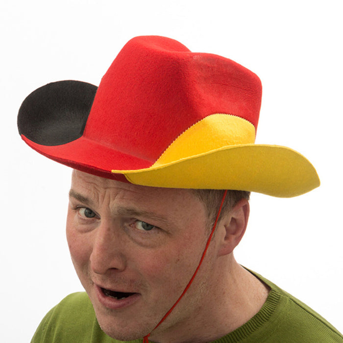Sombrero de Cowboy Fiesta Football World Cup Multicolor