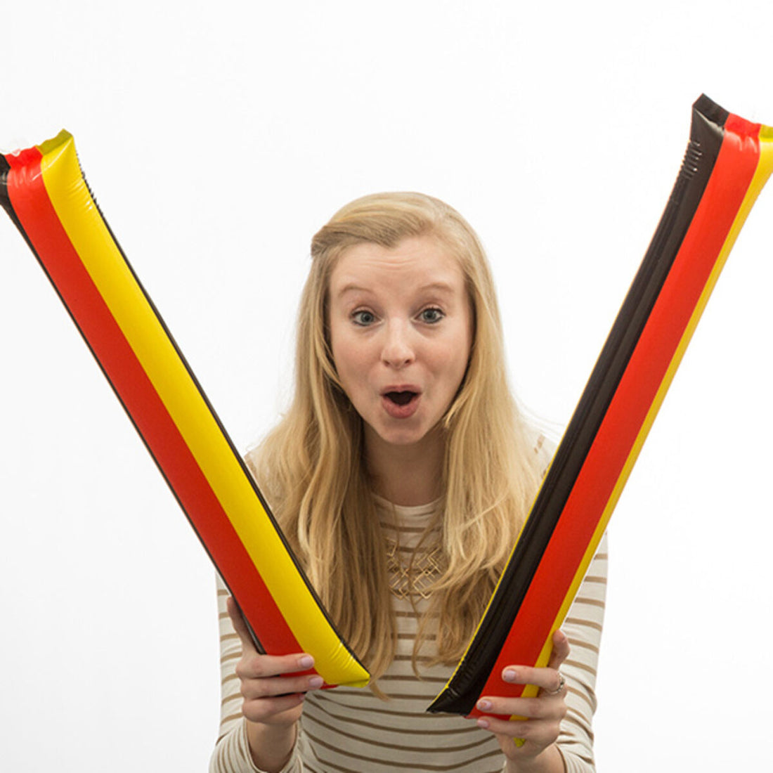 Aplaudidores Hinchables Alemania Plástico Football World Cup Oktoberfest Multicolor