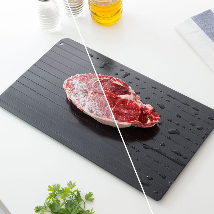 Placa de Descongelación Rápida de Alimentos Qheat Aleación metálica Antiadherente Chef / Cocinillas