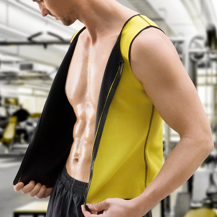 Chaleco Deportivo con Efecto Sauna para Hombre Passwa Poliéster Deporte en Casa Deportista / en Forma