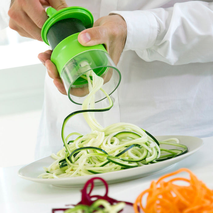 Cortador de Verduras en Espiral Spiru ABS Vida Sana Verde