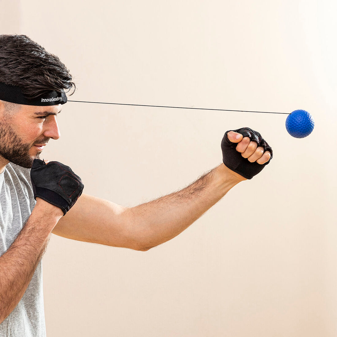 Set de Pelotas de Entrenamiento y Reflejos Balxing Poliéster Deporte en Casa Deportista / en Forma