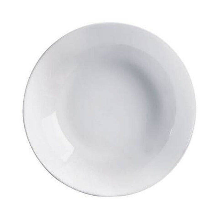 Plato Hondo Arcoroc Evolutions Blanco Vidrio opalino Minimalista