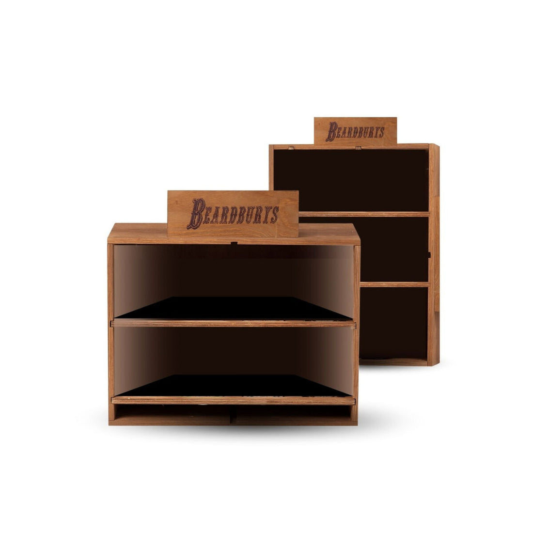 Expositor Beardburys Madera Natural