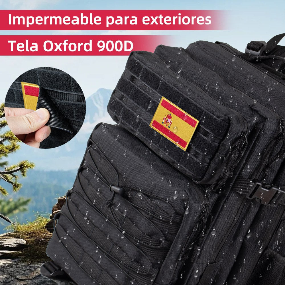 Mochila de Fin de Semana 45L | Escapada de 2 o 3 Días sin Facturar Equipaje - Negro