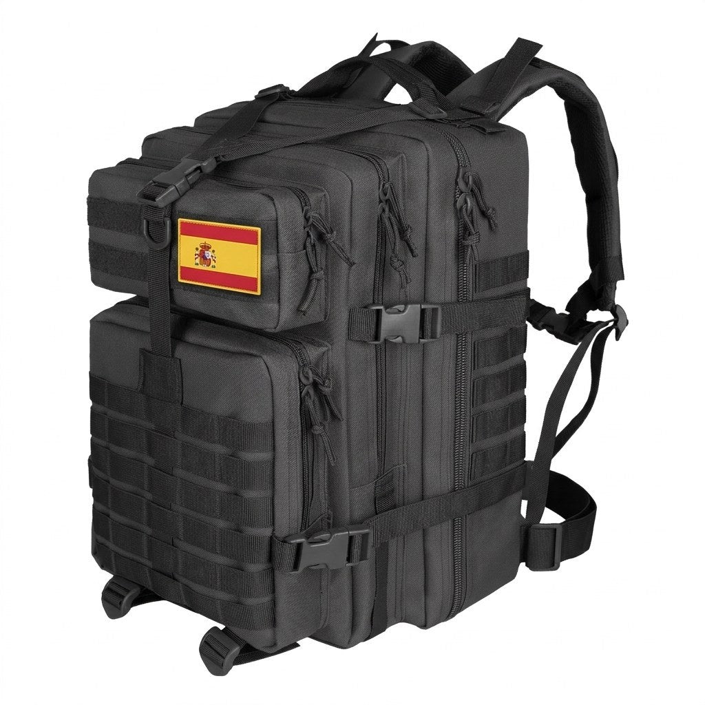 Mochila Táctica Militar 50L MOLLE Láser con Bolsillo Oculto