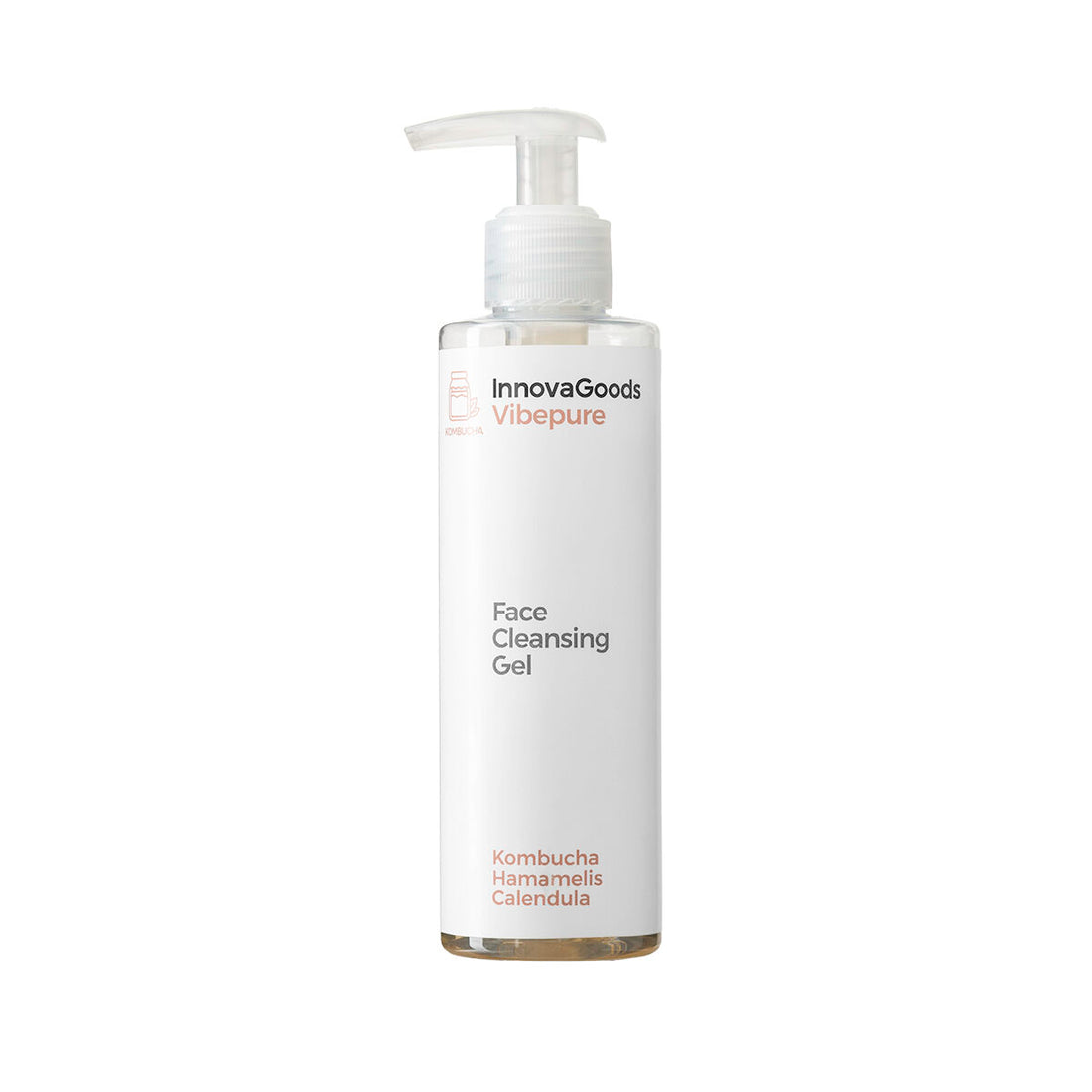 Gel Limpiador Facial Kombucha Vibepure 200 ml Belleza Cosmética Natural