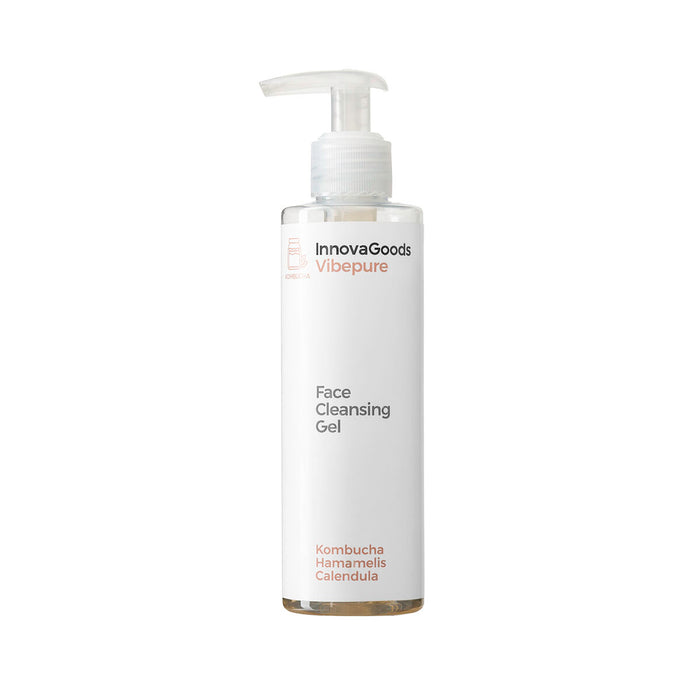 Gel Limpiador Facial Kombucha Vibepure 200 ml Belleza Cosmética Natural