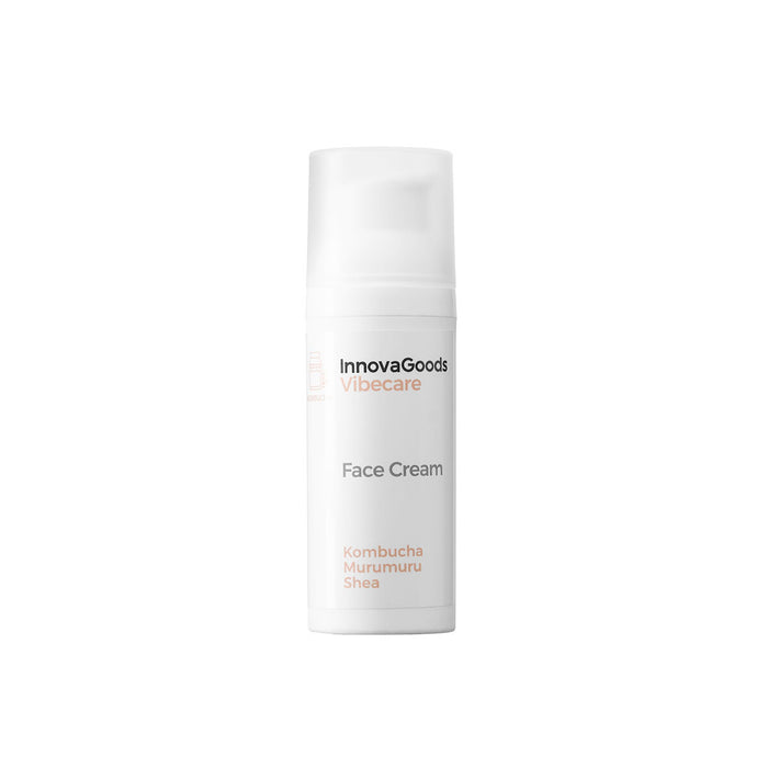 Crema Facial Hidratante Kombucha Vibecare 50 ml Belleza Cosmética Natural