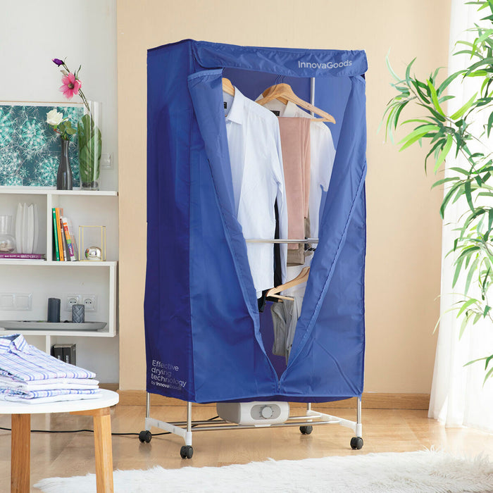 Secadora Eléctrica Portátil de 2 Alturas Dupledry Blue 1200 W ABS Invierno Azul