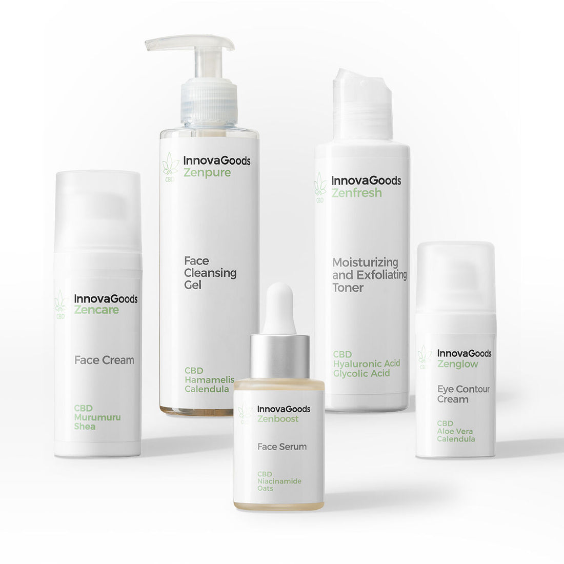 Pack de Rutina Facial CBD Belleza Cosmética Natural