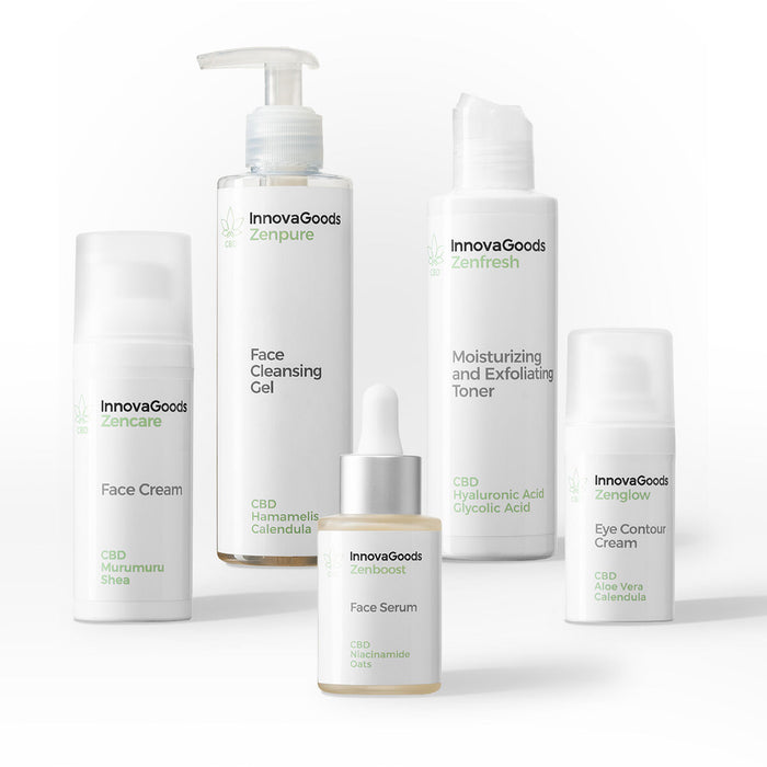 Pack de Rutina Facial CBD Belleza Cosmética Natural