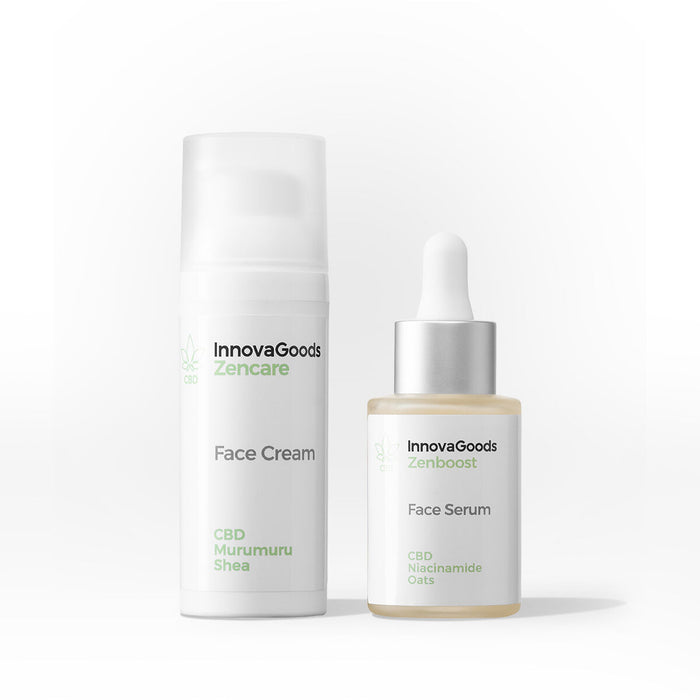 Pack Dúo de Hidratación Facial CBD Belleza Cosmética Natural
