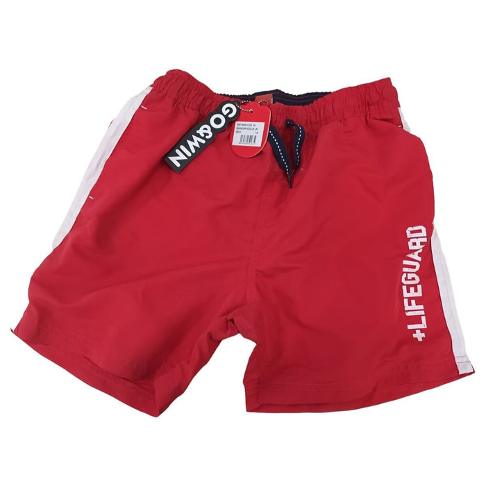 Bañador Niño Go & Win RESCUE JR Rojo Poliéster